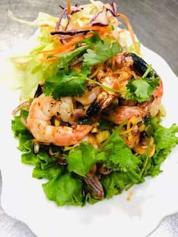 Grilled Prawns Salad