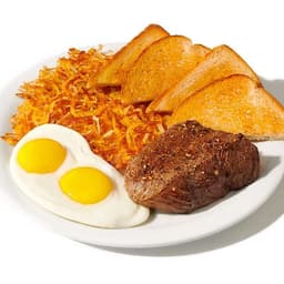 Sirloin Steak & Eggs