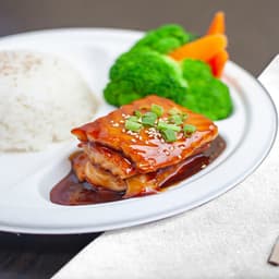 Salmon Teriyaki Rice Bowl