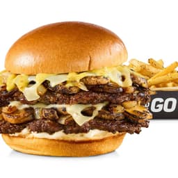 Mushroom Swiss Burger