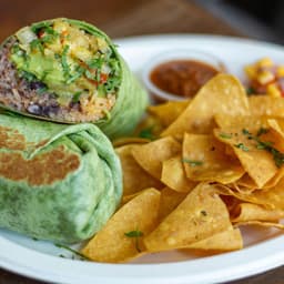 Jackfruit Burrito