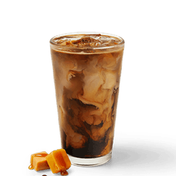 Iced Caramel Coffee With Milk