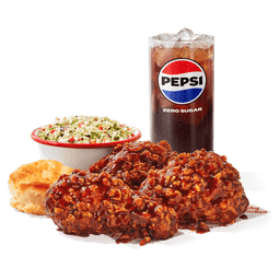 Original Honey Bbq Chicken 3 Pc. Combo