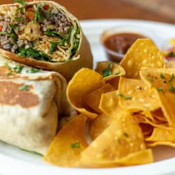 Pulled Chicken Burrito