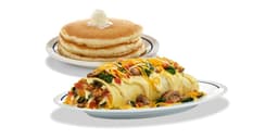 Spinach & Mushroom Omelette